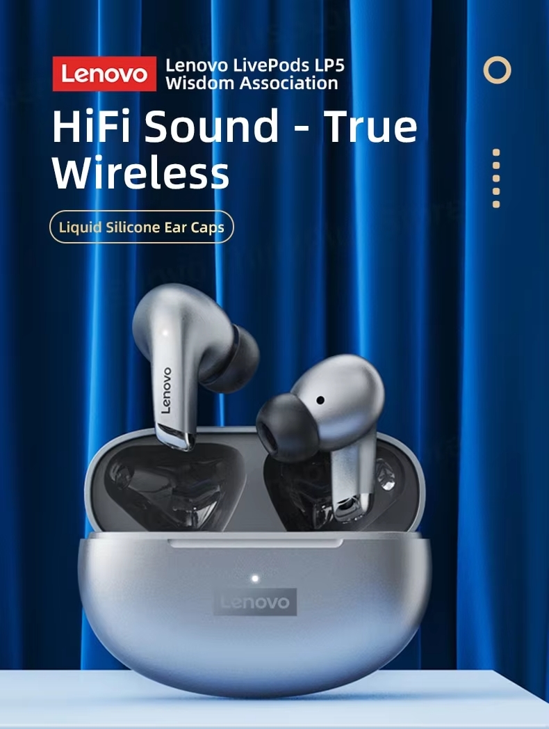Ecouteurs Bluetooth Lenovo LP5